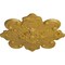 Ekena Millwork Katheryn Ceiling Medallion, Hand-Painted Iridescent Gold, 18 1/8"OD x 1 1/4"P CM18KAIGS - alternate 4